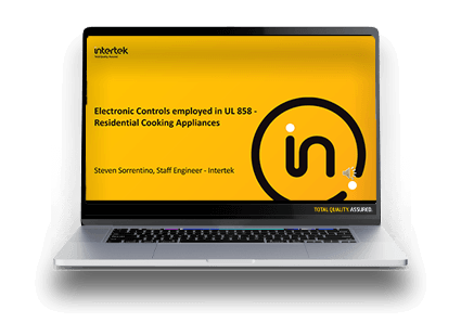 Functional Safety – Electronic Controls Use In Residential Cooking Appliances | Webinar