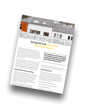Intertek Insight: Spring Hail and Commercial Roof Performance
