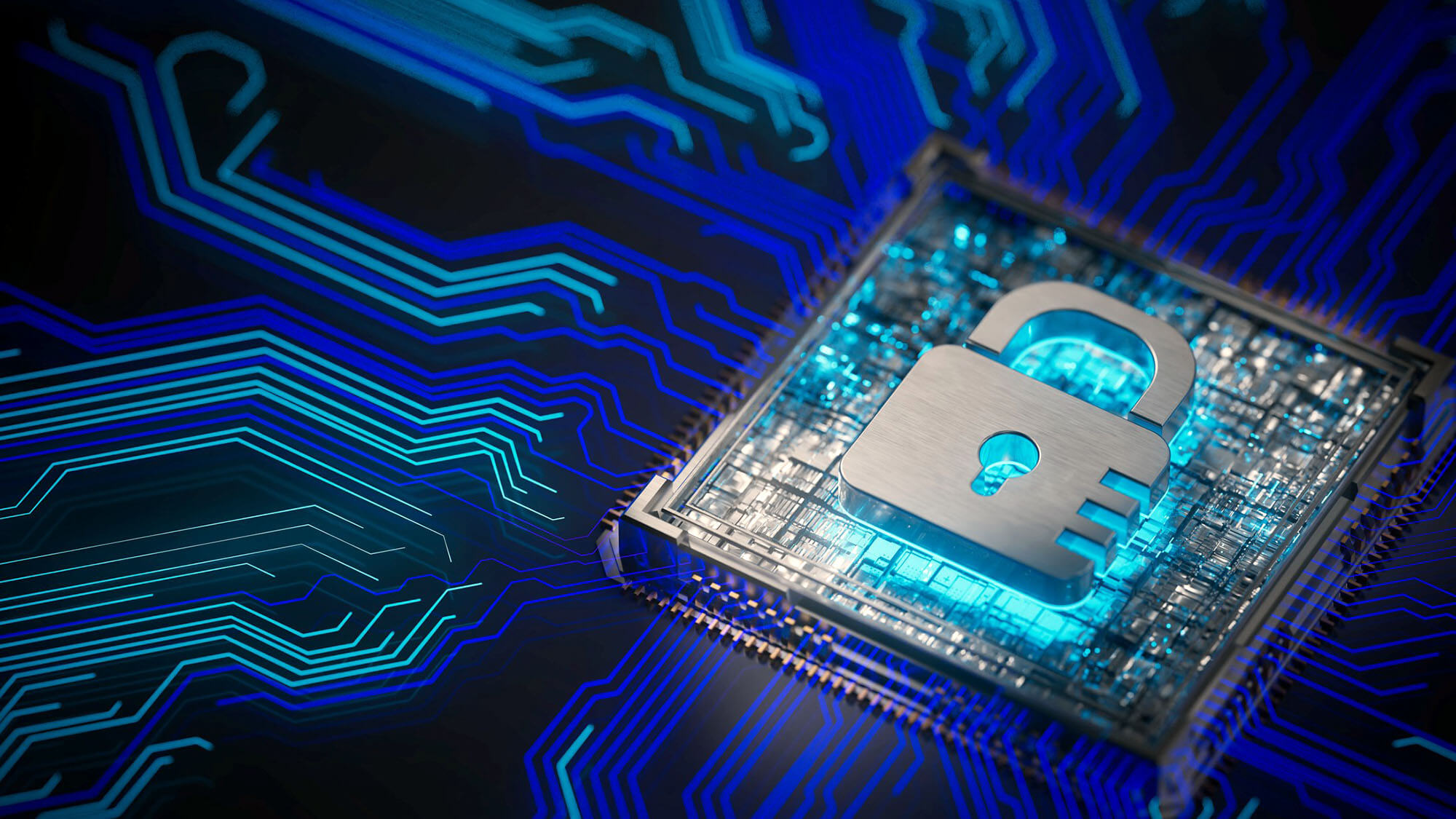 Cyber Security Ransomware Email Phishing Encrypted Technology, Digital Information Protected Secured