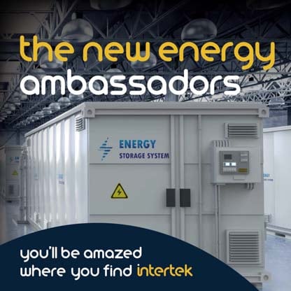 A large battery storage system
